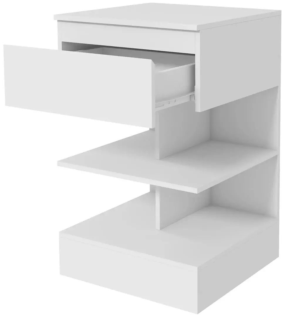 Тумба прикроватная Homcom 831-687V80WT 39x65 cm (White)