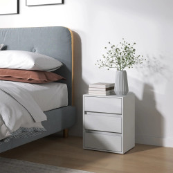 Тумба прикроватная Homcom 831-938V00WT (White) Thumb