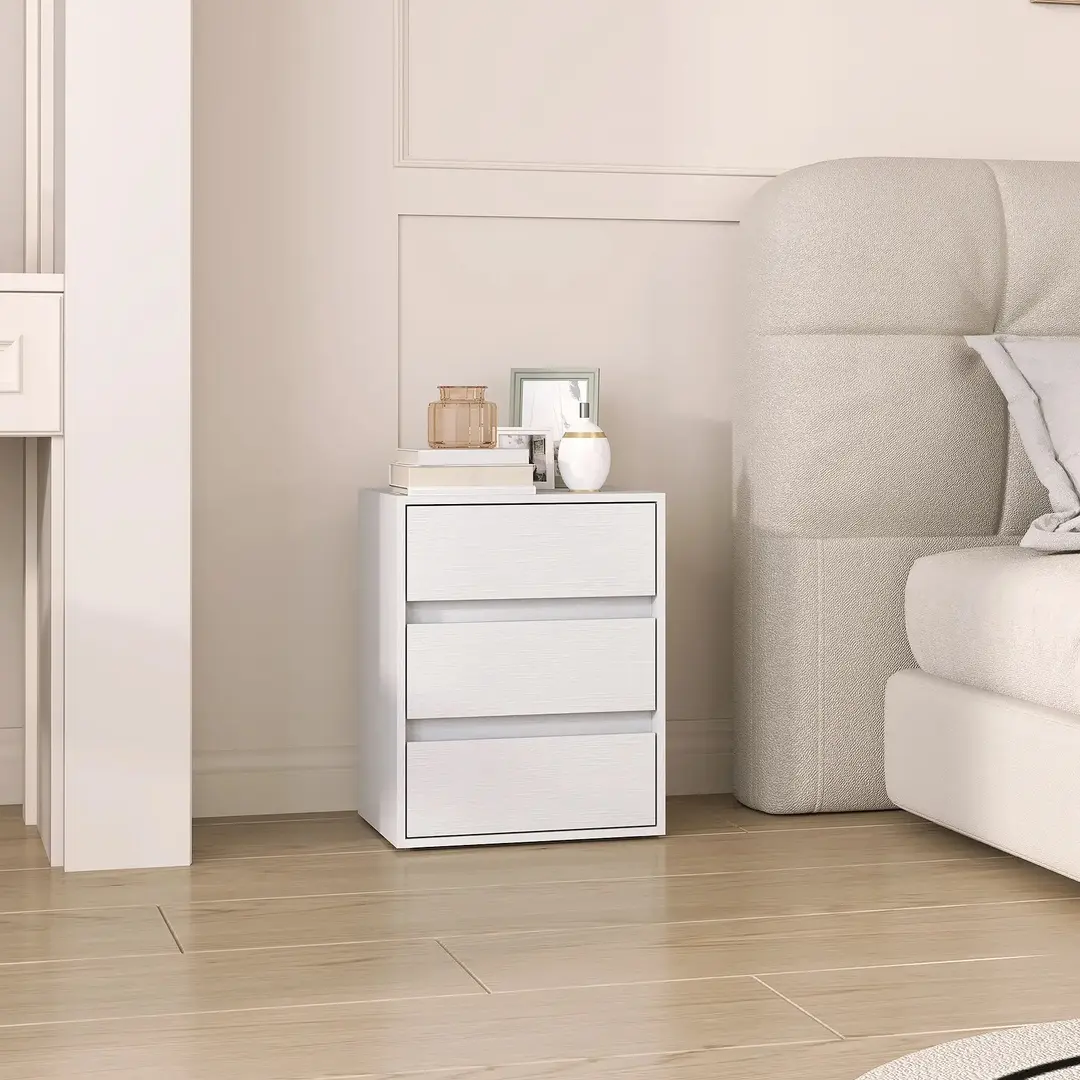 Тумба прикроватная Homcom 831-938V00WT (White)