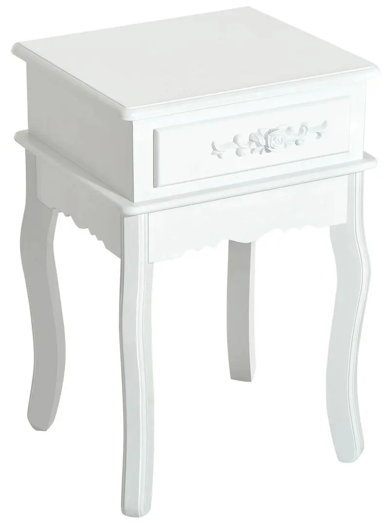 Noptiera Homcom 833-240 40x35x60 cm (White) - 3