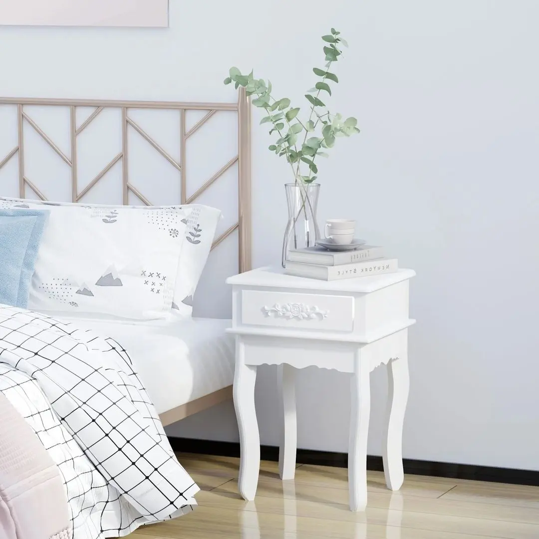 Noptiera Homcom 833-240 40x35x60 cm (White)