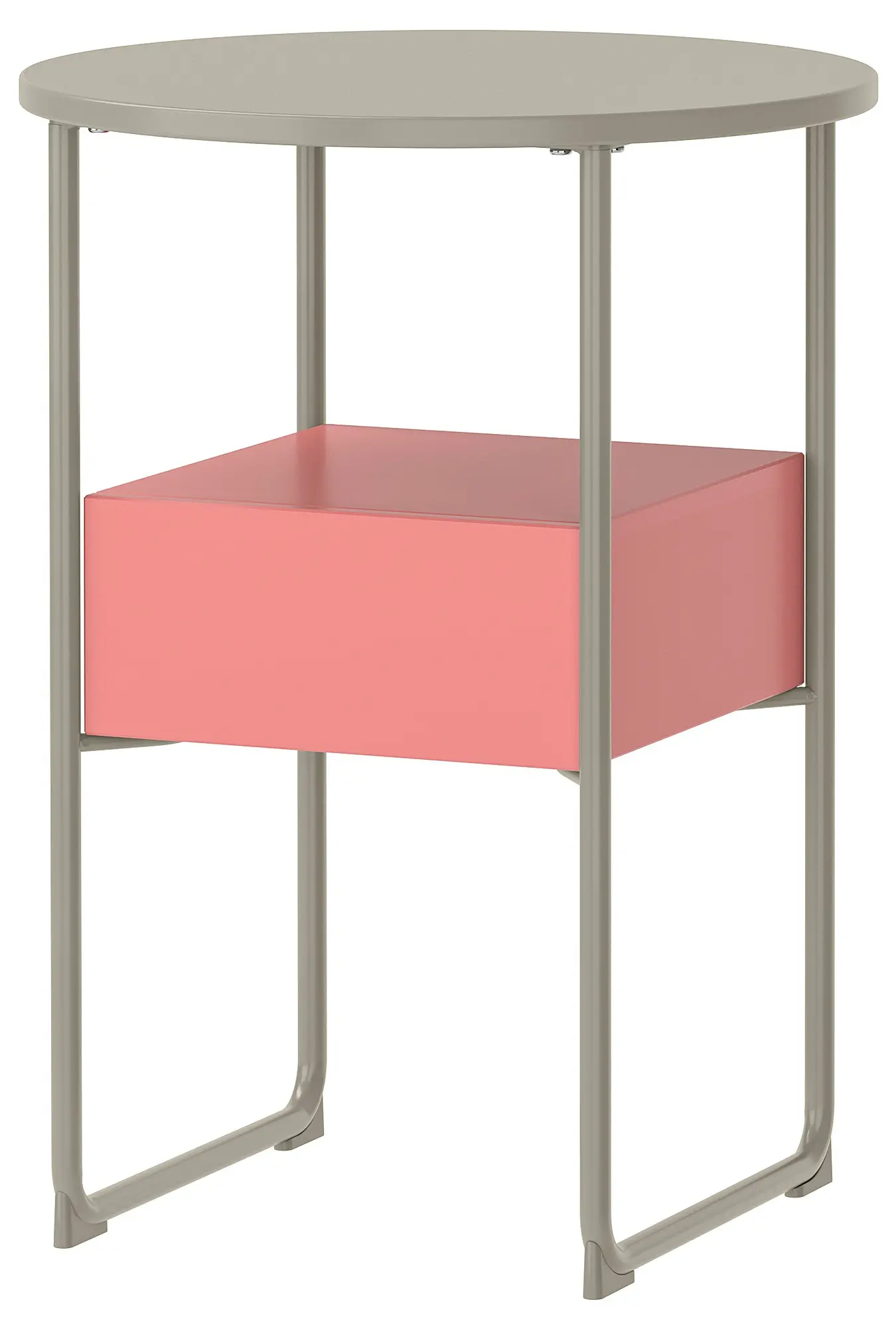 Прикроватная тумба Ikea Blankhallan (Бежевый/Розовый) - 2