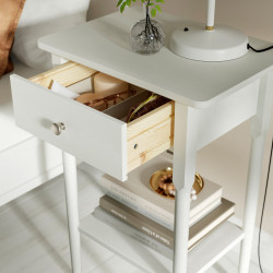Noptiera Ikea Blastasen 50x37x76 (Alb) Thumb