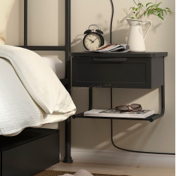 Прикроватная тумба Ikea Grafjallet 42x29x31 (Антрацит)