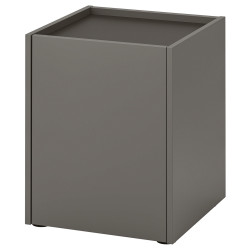 Прикроватная тумба Ikea Plojker 41x41x50 (Темно-серый) Thumb