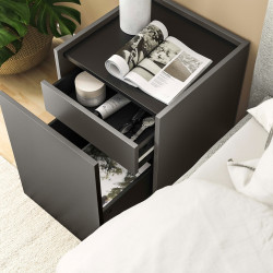 Прикроватная тумба Ikea Plojker 41x41x50 (Темно-серый) Thumb