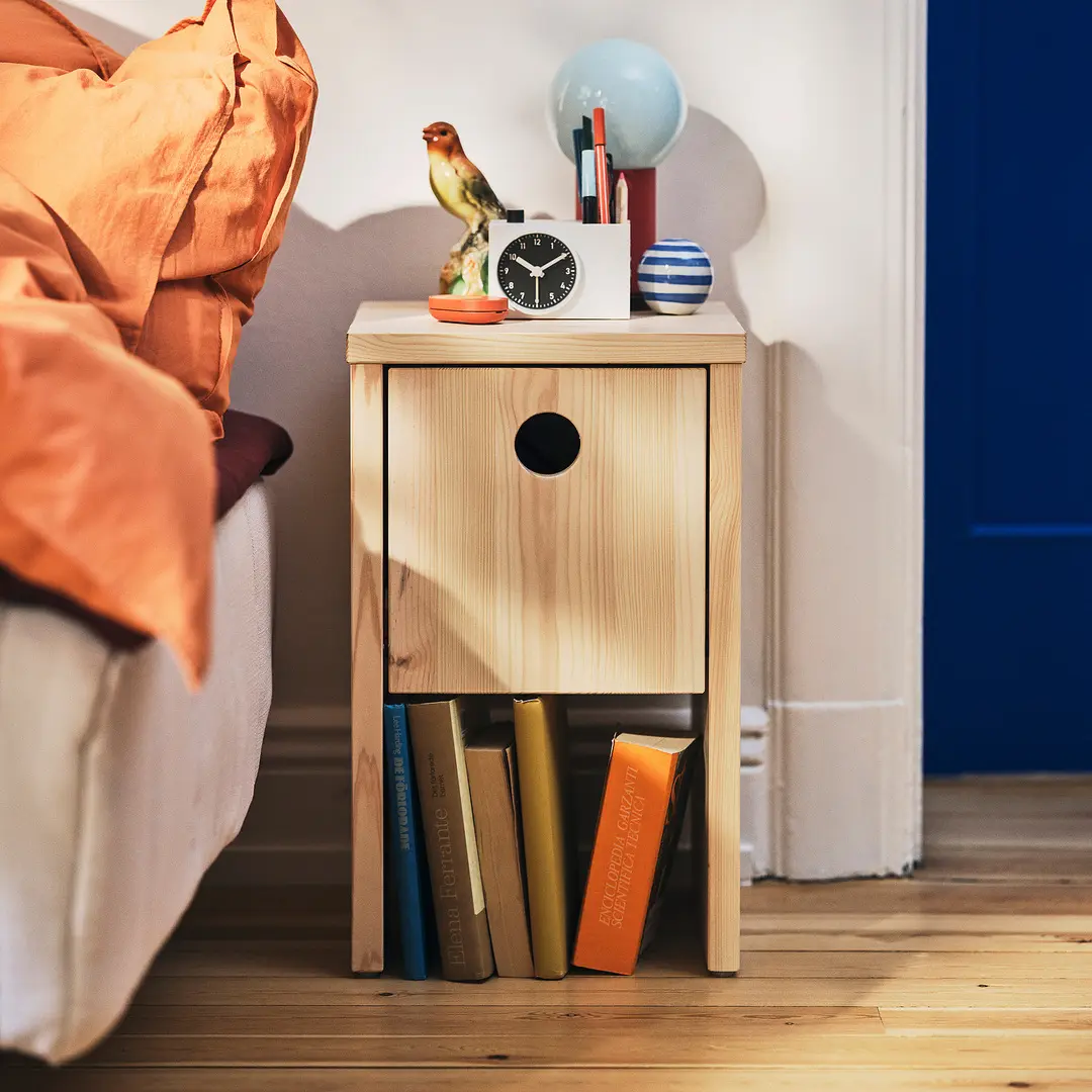 Прикроватная тумба Ikea PS 2026 30x30x50 (Сосна)