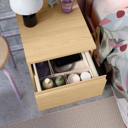 Прикроватная тумба Ikea Storklinta 40x50x53 (Дуб) Thumb