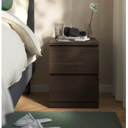 Прикроватная тумба Ikea Storklinta 40x50x53 (Темно-коричневый)