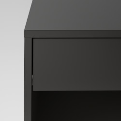 Noptiera Ikea Vikhammer 40x39 (Negru) Thumb
