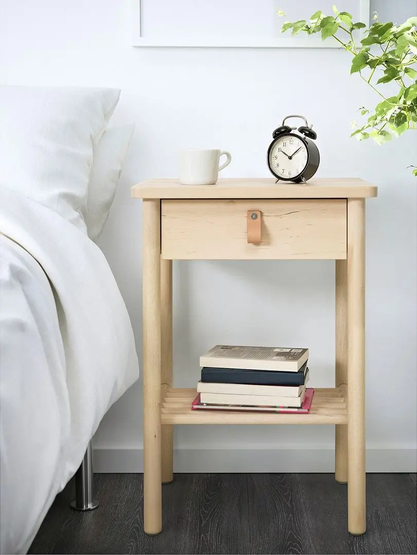 Тумба прикроватная Ikea Bjorksnas 48x38 (Береза)