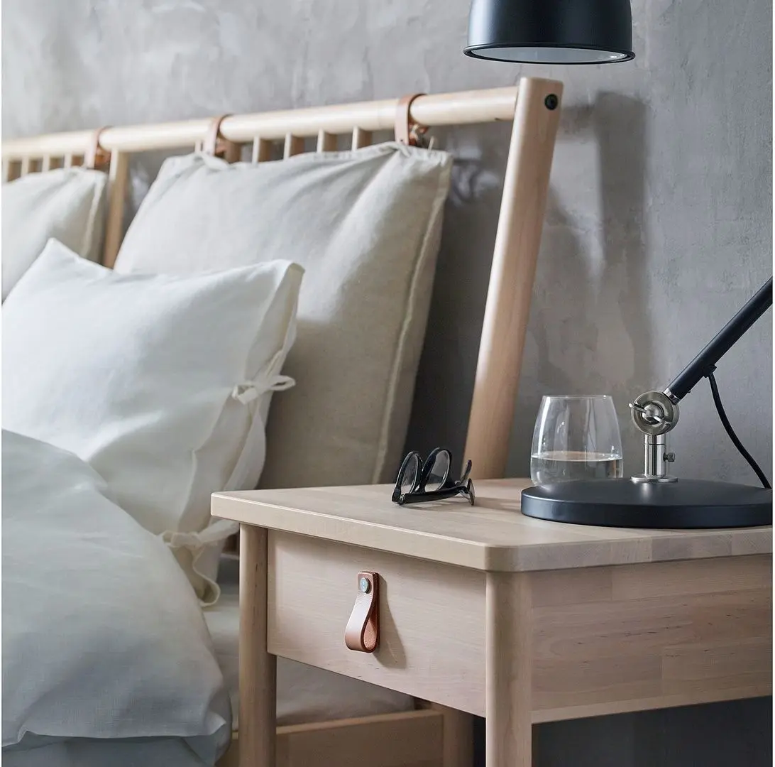 Тумба прикроватная Ikea Bjorksnas 48x38 (Береза)