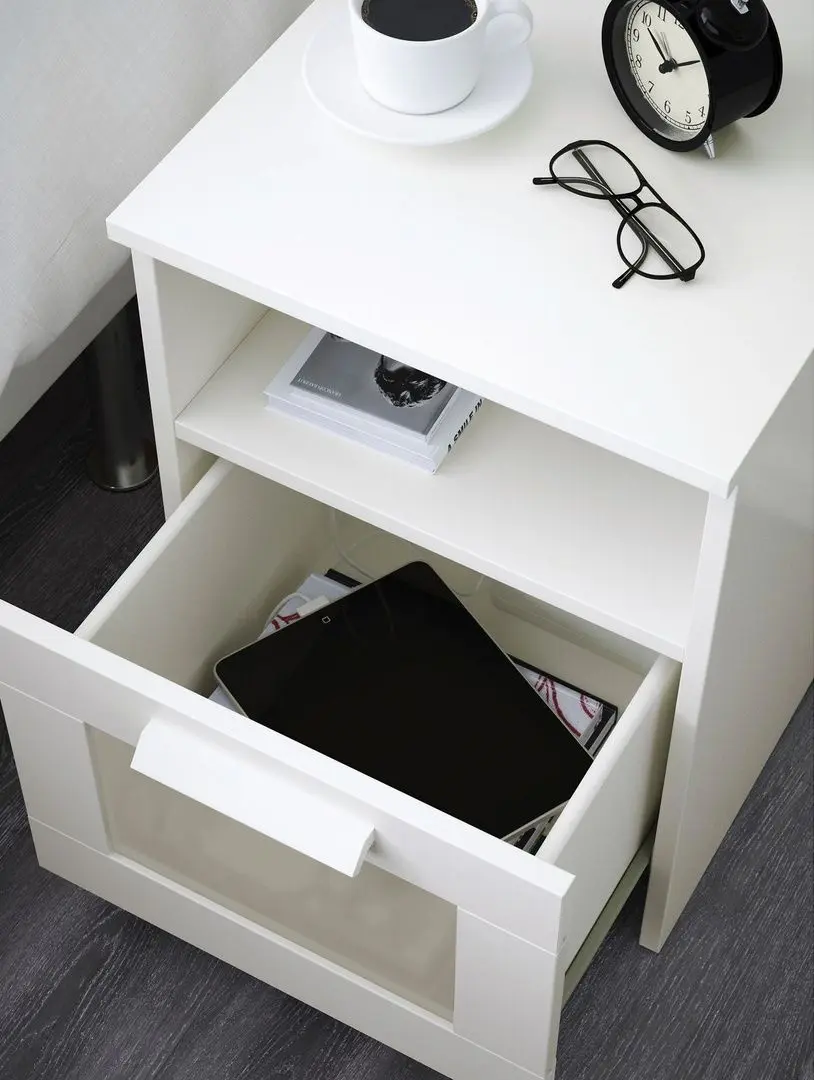 Noptiera Ikea Brimnes 39x41 (Mesteacan)