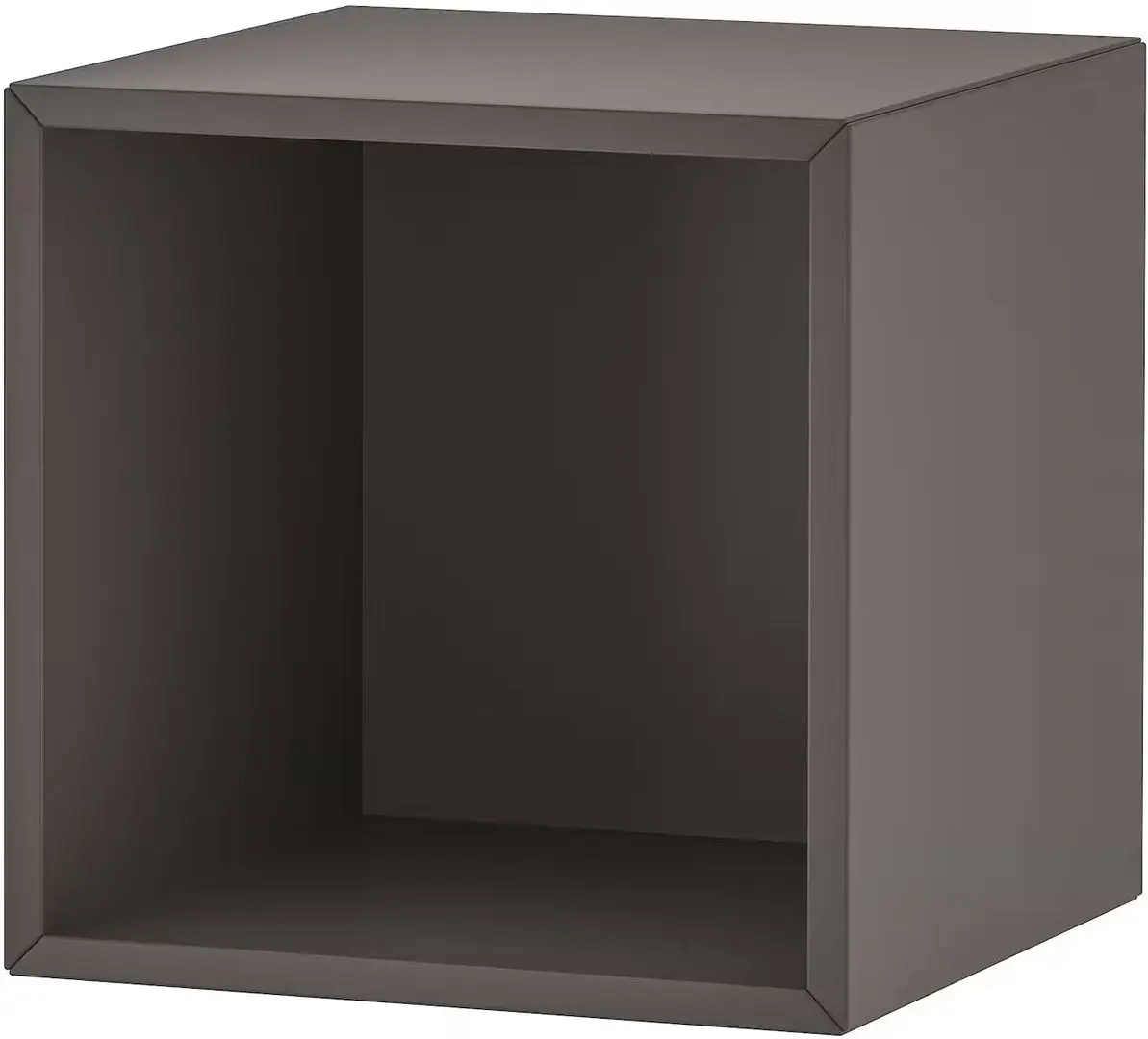 Тумба прикроватная Ikea Eket с ножками/металл 35x35x80 (Темно-серый/Черный) - 3