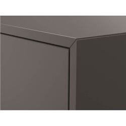 Noptiera Ikea Eket cu picioare 35x35x80 (Gri inchis/Gri-verde/Lemn) Thumb