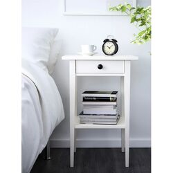 Noptiera Ikea Hemnes 46x35 (Alb) Thumb