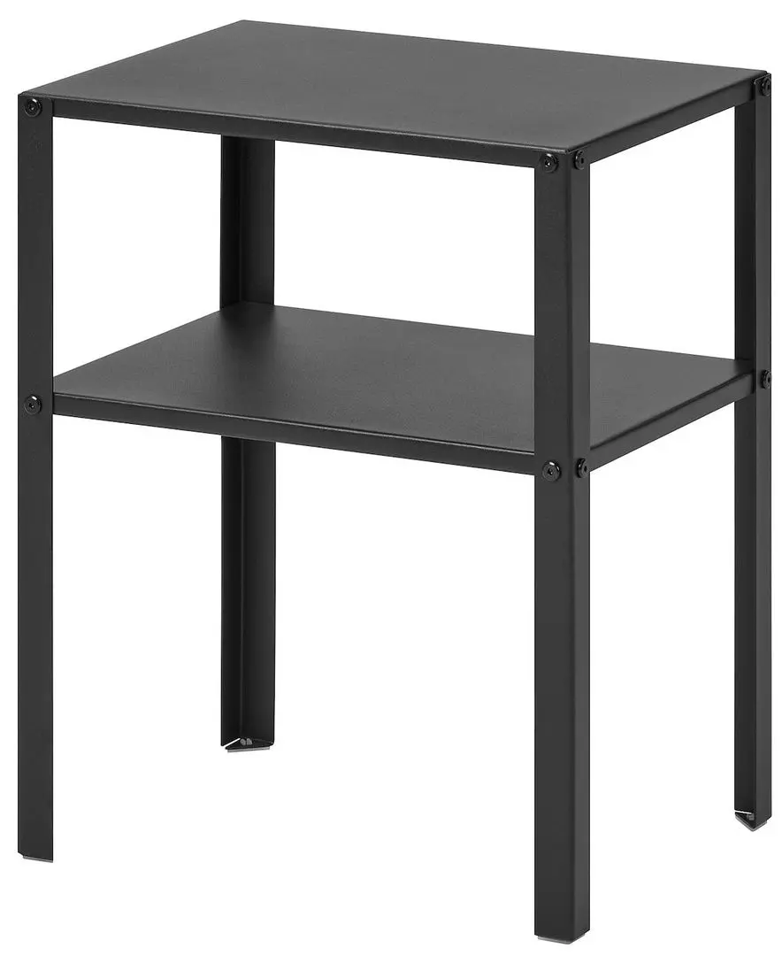 Noptiera Ikea Knarrevik cu raft 37x28 (Negru)