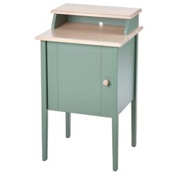 Noptiera Ikea Olderdalen 47x43 (Gri-Verde/Pin)