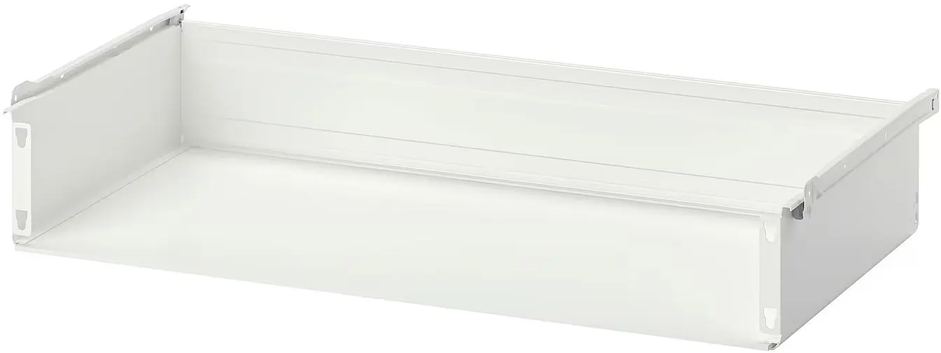 Noptiera Ikea Platsa/Sannidal 2 sertare 60x57x53 (Alb/Albastru)