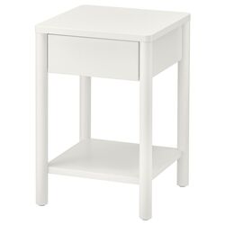 Noptiera Ikea Tonstad cu picioruse 40x40x59 (Alb) Thumb
