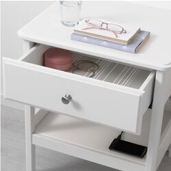 Noptiera Ikea Tyssedal 51x40 (Maro-inchis/Negru) Thumb