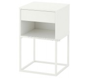 Noptiera Ikea Vikhammer 40x39 (Alb)