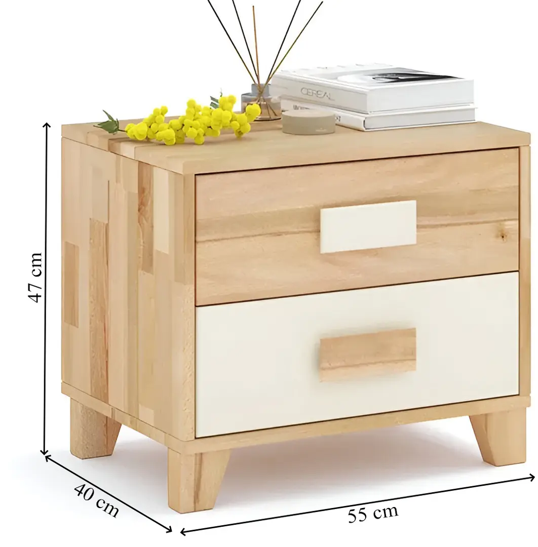 Noptiera Klen Rainbow (Ivory/Natural)