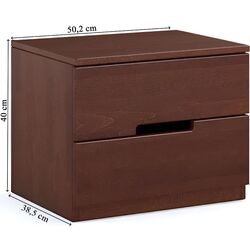 Noptiera Klen Selena (Walnut) Thumb