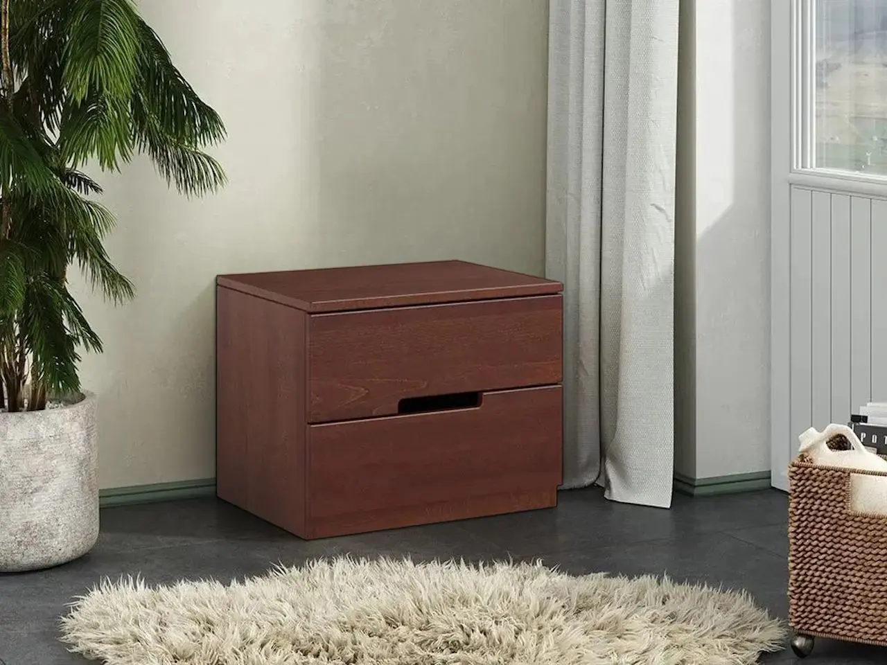 Noptiera Klen Selena (Walnut)