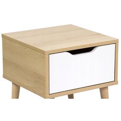 Тумба прикроватная Klups Sofie (Beech/White) Thumb