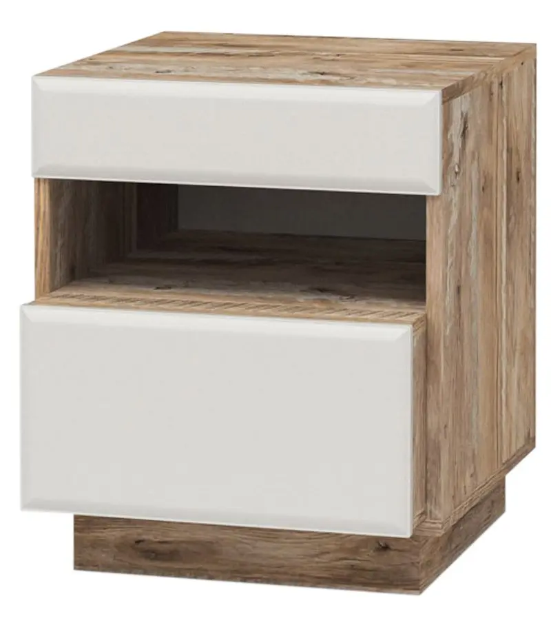 Noptiera КМК 0554.7 Rokset 1IA (White Gloss/Yukkon Oak)