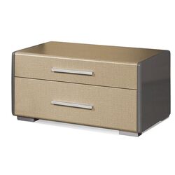 Noptiera КМК 0649.2 Stefani 2S (Grey Gloss/Canvas Beige)