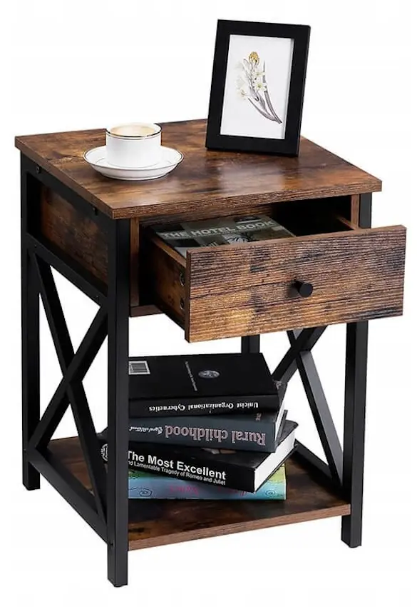 Тумба прикроватная Leobert 2026 1 (Rustic) - 3