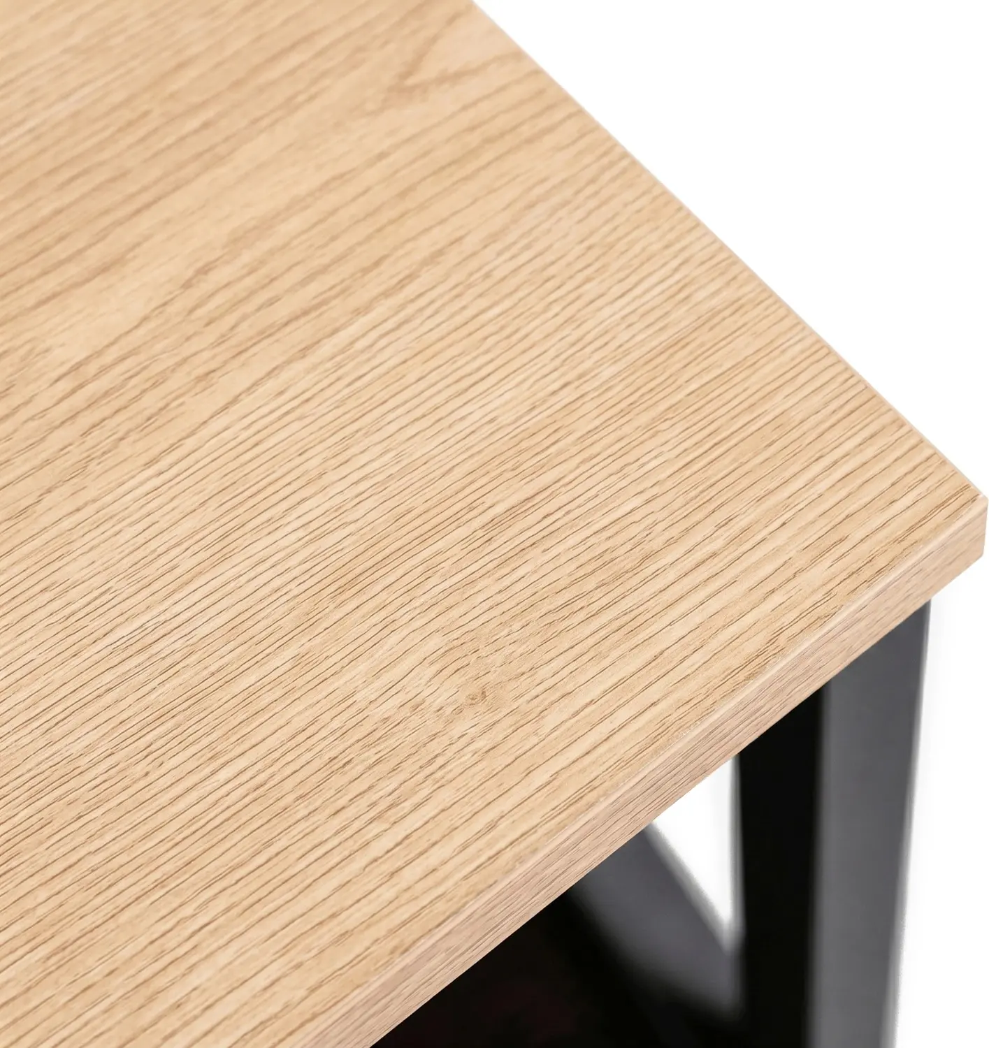 Тумба прикроватная Mebel Elite Logan 40 (Oak/Black) - 4