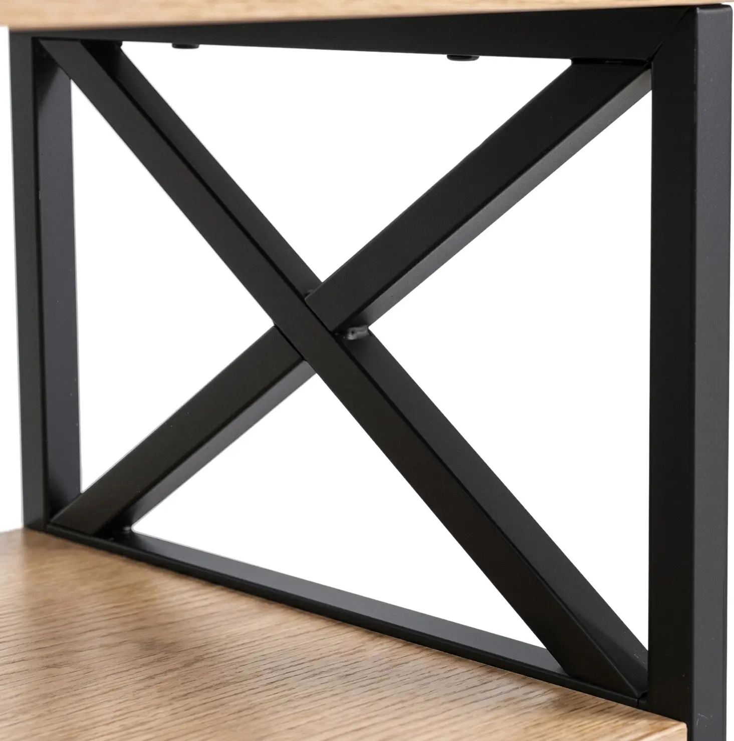 Тумба прикроватная Mebel Elite Logan 40 (Oak/Black) - 6