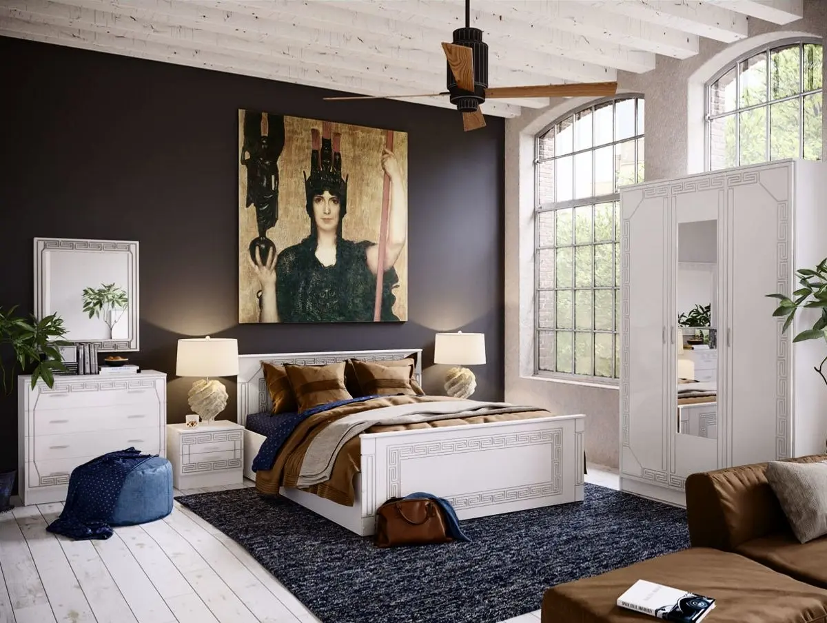 Noptiera Mif Afina №1 (White Gloss)