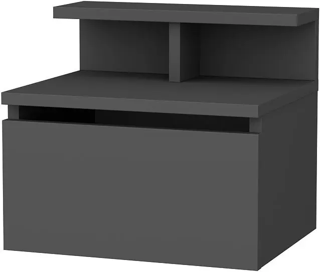 Тумба прикроватная Mirage Meble Alice (Anthracite)