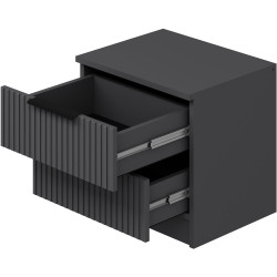 Тумба прикроватная Mirage Meble Kale Plus 7898 (Anthracite) Thumb