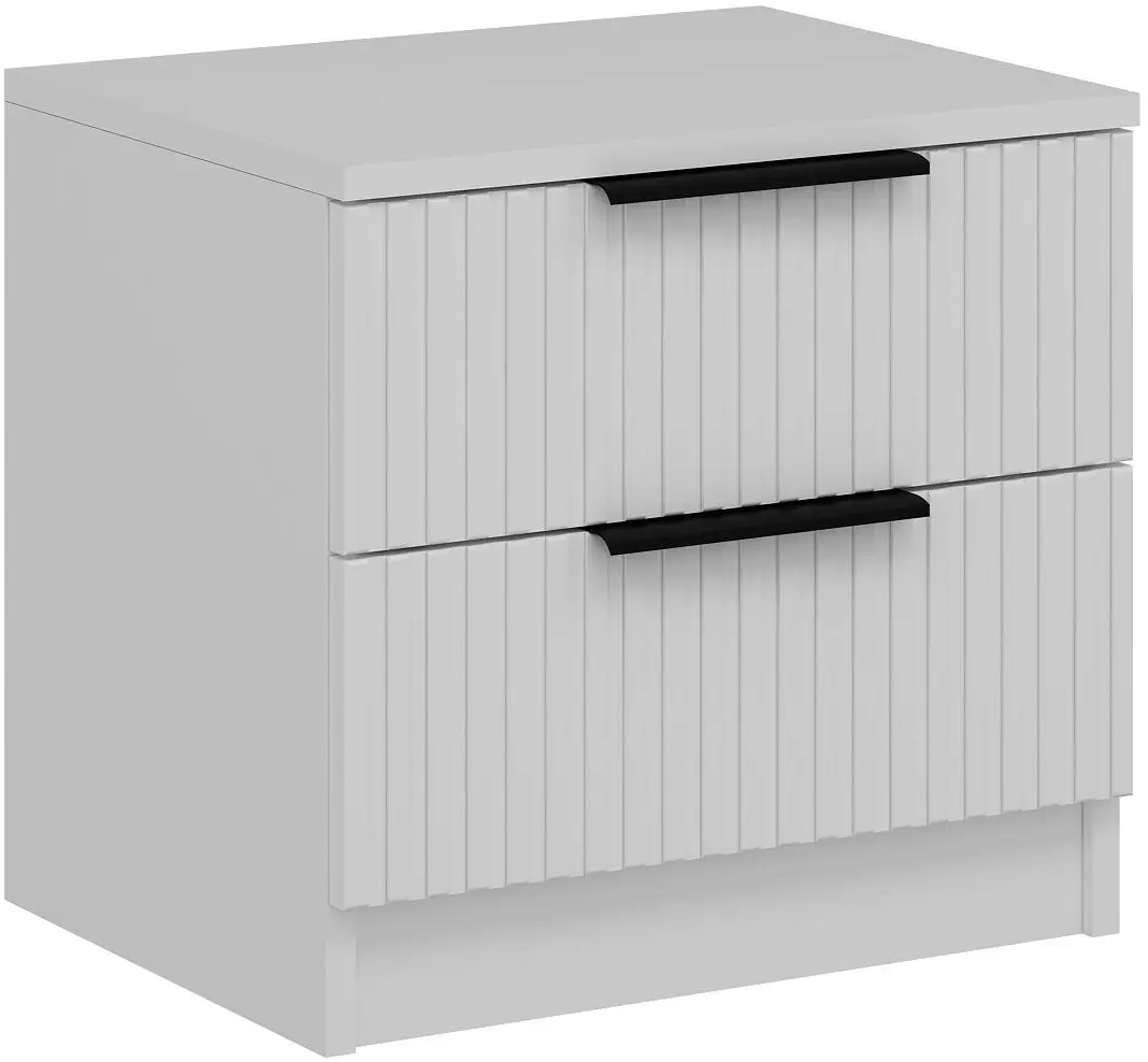 Тумба прикроватная Mirage Meble Kale Plus 7910 (White)