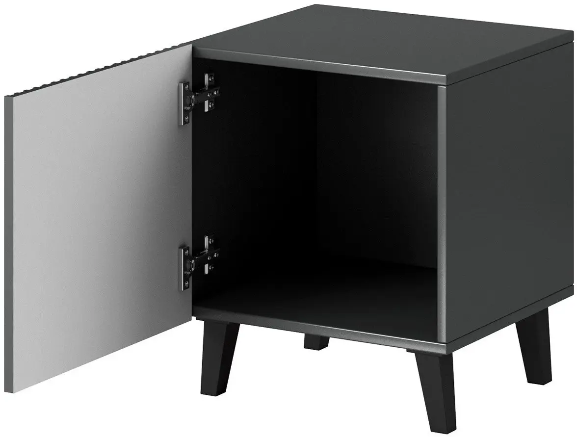 Set de noptiere Mirjan24 Tilderi Grey/Vamos (Anthracite)