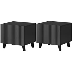 Set de noptiere Mirjan24 Tilderi Grey/Vamos (Anthracite)