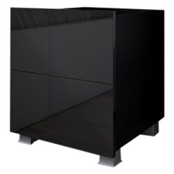 Noptiera Mirjan24 Bralani BR06/Calabrini C6 (Black Gloss)