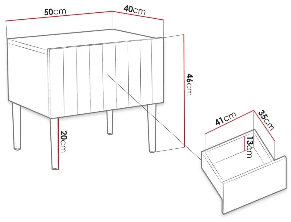 Noptiera Mirjan24 Brimono/Arcos (White/White Gloss)