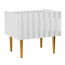 Noptiera Mirjan24 Brimono/Arcos (White/White Gloss)