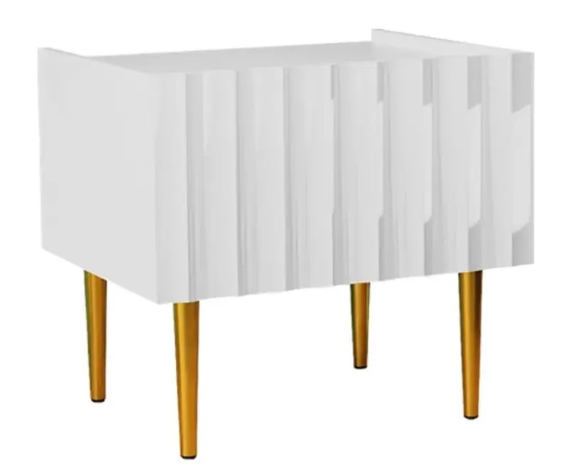 Noptiera Mirjan24 Brimono/Arcos (White/White Gloss)