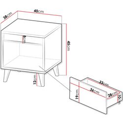 Noptiera Mirjan24 Elsie/Nord (Wotan Oak/Anthracite) Thumb