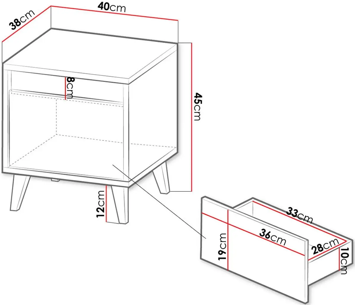 Noptiera Mirjan24 Elsie/Nord (Wotan Oak/Anthracite)