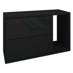 Noptiera Mirjan24 Lekimo/Bece (Black/Black Gloss)