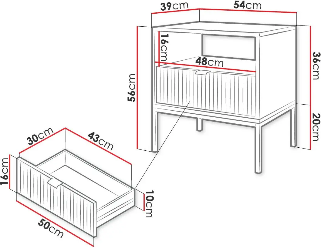 Noptiera Mirjan24 Nova S54/Mijano MS54 (White)