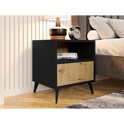 Noptiera Mirjan24 Oksawi 1SZ/Ovessi 1K (Black/Artisan Oak)